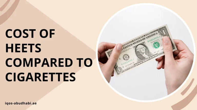 Cost of Heets Compared to Cigarettes 3