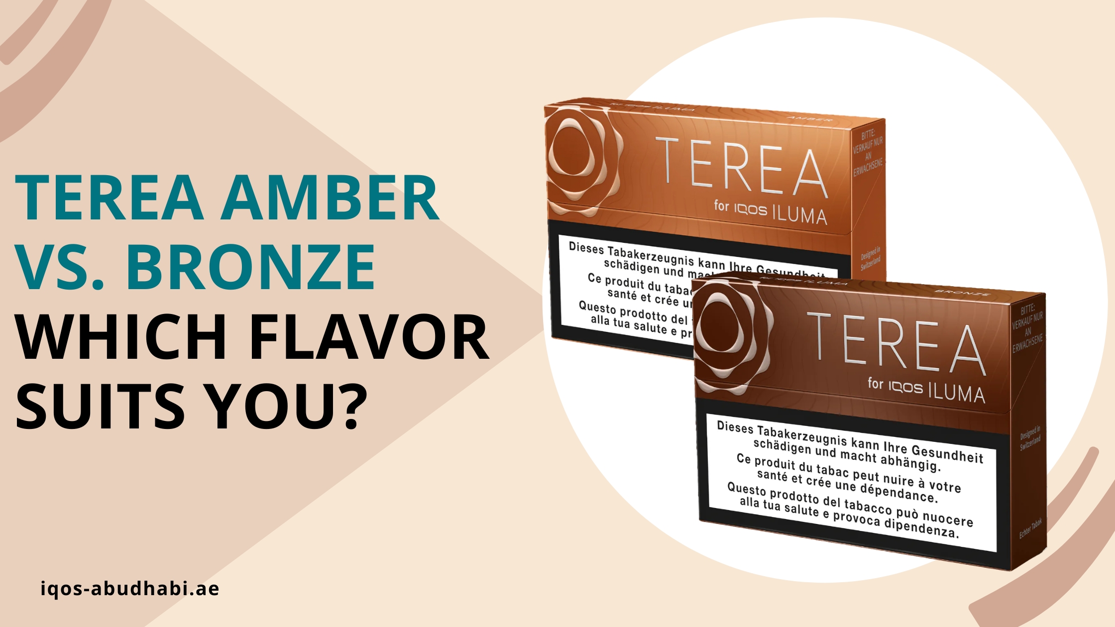 Terea Amber vs. Bronze Which Flavor Suits You